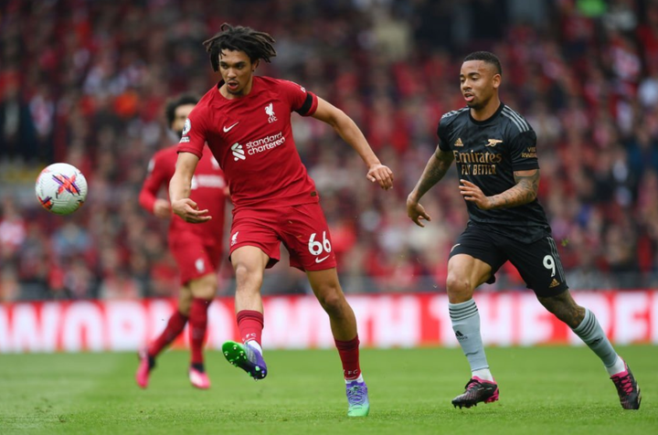 Trực tiếp bóng đá Liverpool 2-2 Arsenal: Firmino ghi bàn, sân Anfield bùng nổ - 8