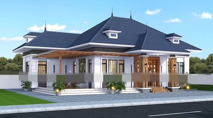 10 mẫu nhà cấp 4 hiện đại hứa hẹn lên ngôi năm 2023 - 4