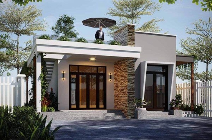 10 mẫu nhà cấp 4 hiện đại hứa hẹn lên ngôi năm 2023 - 9