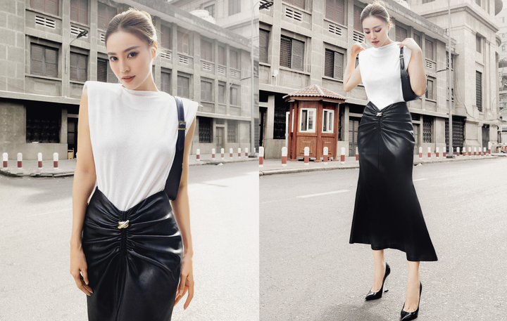 Hồ Ngọc Hà và dàn sao nữ khoe dáng trong những thiết kế đơn sắc - 7