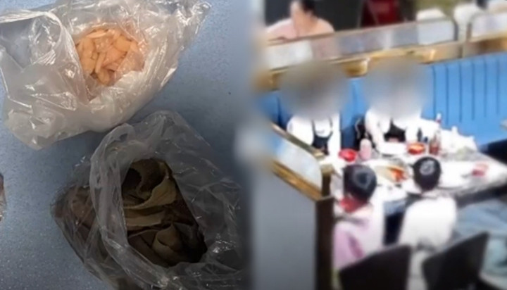 Ăn buffet đòi đem đồ về, hai người phụ nữ bị cảnh sát bắt - 1