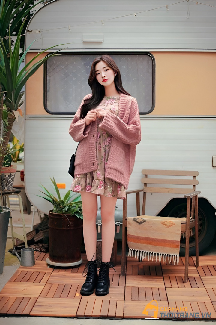 Làm mới phong cách thời trang bằng cách phối đồ với đầm - 3