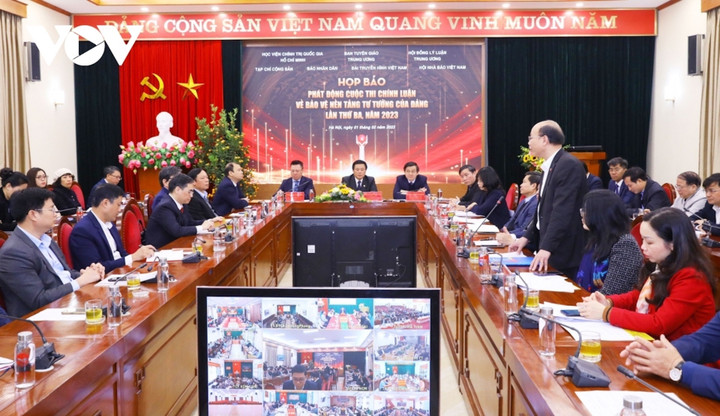 Đảng ủy cơ quan TƯ phát động cuộc thi viết bảo vệ nền tảng tư tưởng của Đảng - 1