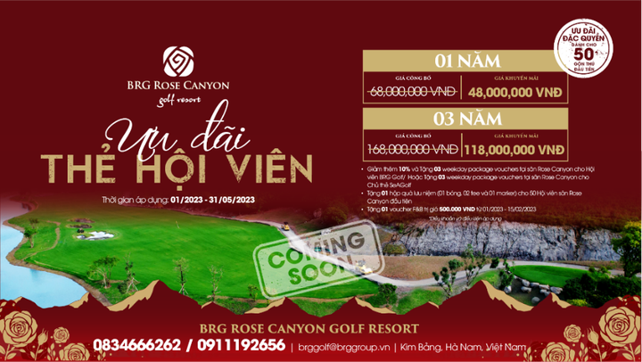 Ưu đãi hấp dẫn chưa từng có nhân dịp khai trương sân Rose Canyon Golf Resort - 1