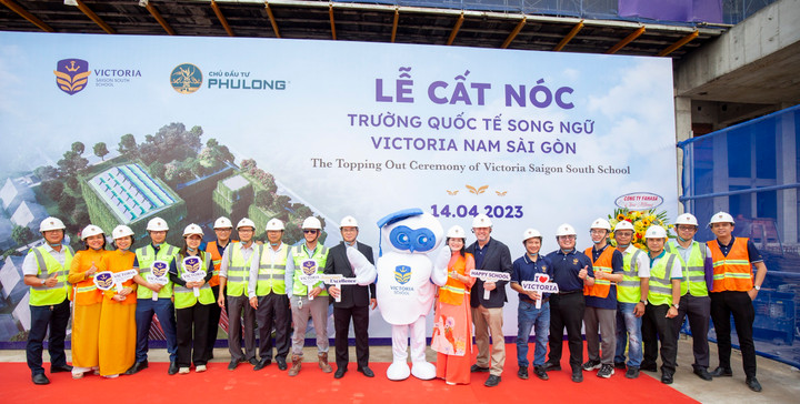Lễ cất nóc 'Trường học hạnh phúc' - Victoria Nam Sài Gòn - 6