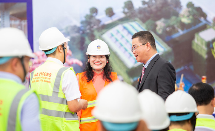 Lễ cất nóc 'Trường học hạnh phúc' - Victoria Nam Sài Gòn - 2