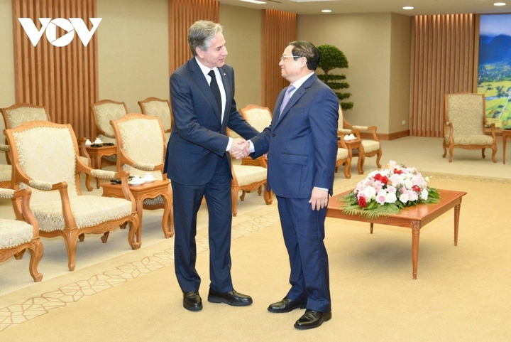 Tổng Bí thư Nguyễn Phú Trọng tiếp Ngoại trưởng Mỹ Antony Blinken - 5