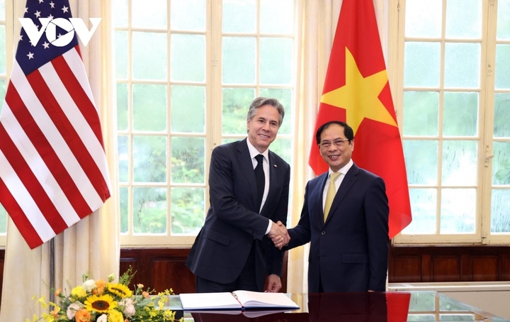 Tổng Bí thư Nguyễn Phú Trọng tiếp Ngoại trưởng Mỹ Antony Blinken - 7