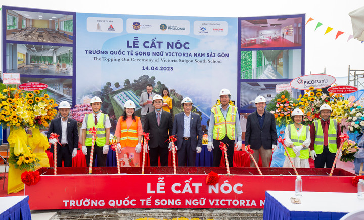 Lễ cất nóc 'Trường học hạnh phúc' - Victoria Nam Sài Gòn - 5