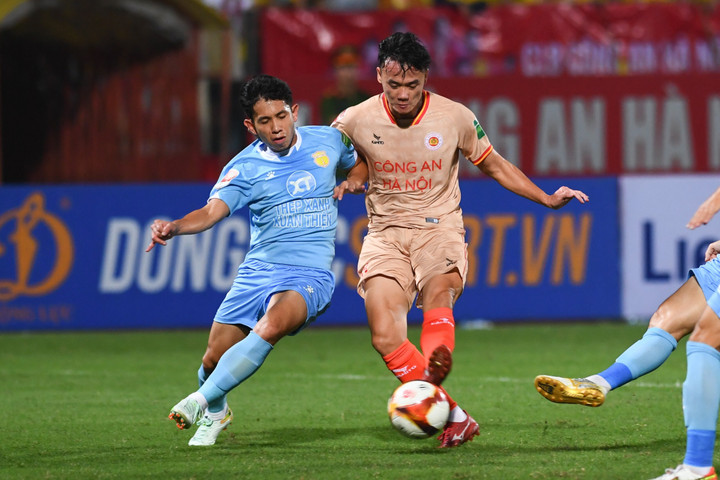 Trực tiếp bóng đá CLB Công an Hà Nội 4-0 Nam Định: Văn Phương lập công - 6