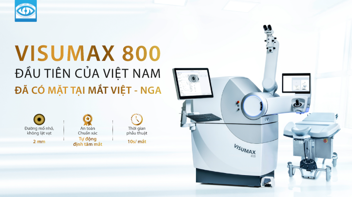 Mắt Việt – Nga sở hữu công nghệ xoá cận Visumax 800 đầu tiên tại Việt Nam - 1
