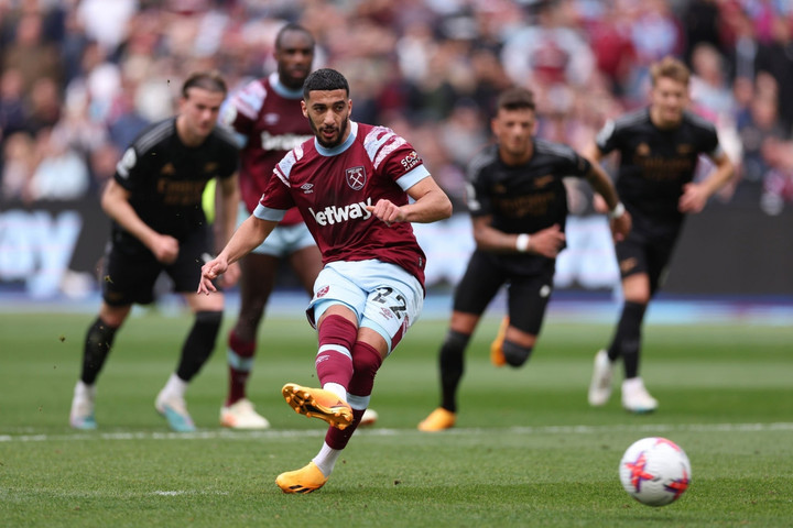 Trực tiếp bóng đá West Ham 2-2 Arsenal: Saka sút hỏng phạt đền - 4