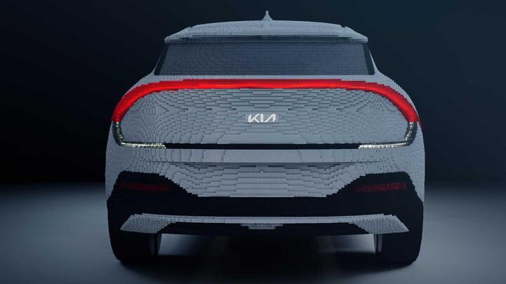 Xe điện Kia EV6 chế tạo từ 350.000 mảnh ghép lego - 3