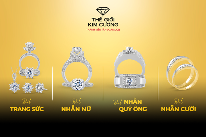 Thế Giới Kim Cương được vinh danh Top 10 Thương hiệu mạnh Quốc gia 2023 - 2