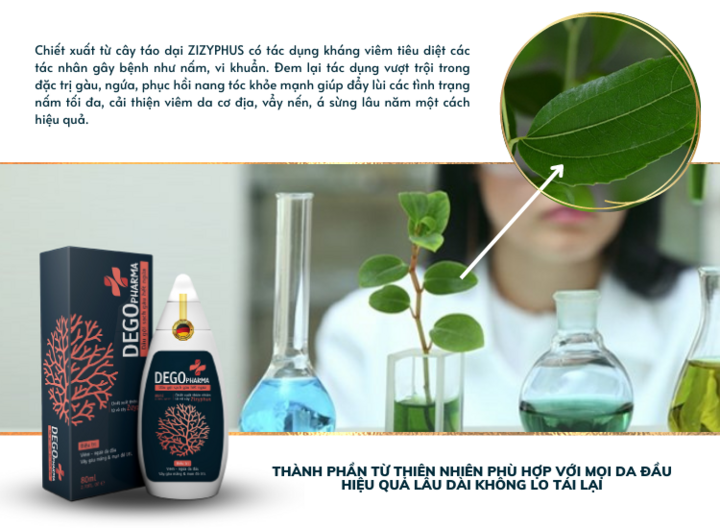 Dego Pharma: Xóa bỏ nỗi lo nấm da đầu - 1