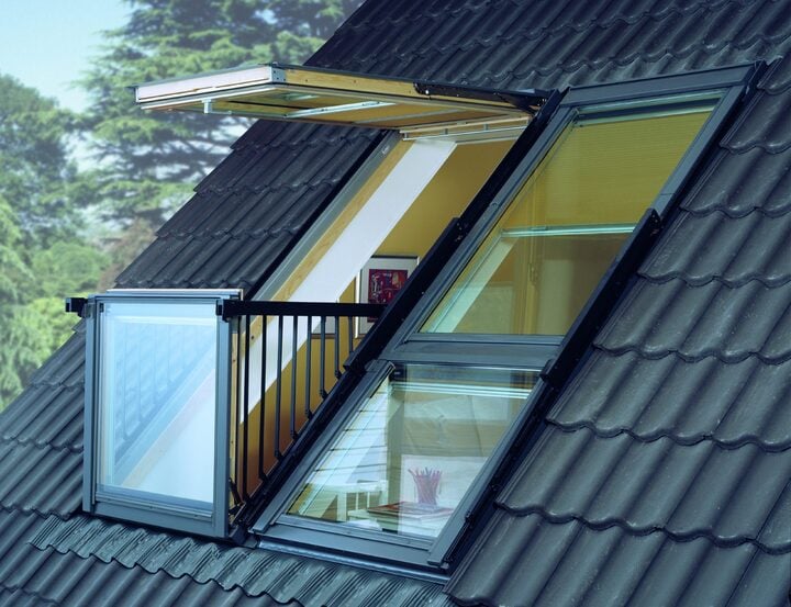 5 mẫu nhà cấp 4 gác lửng có giếng trời siêu đẹp - 4
