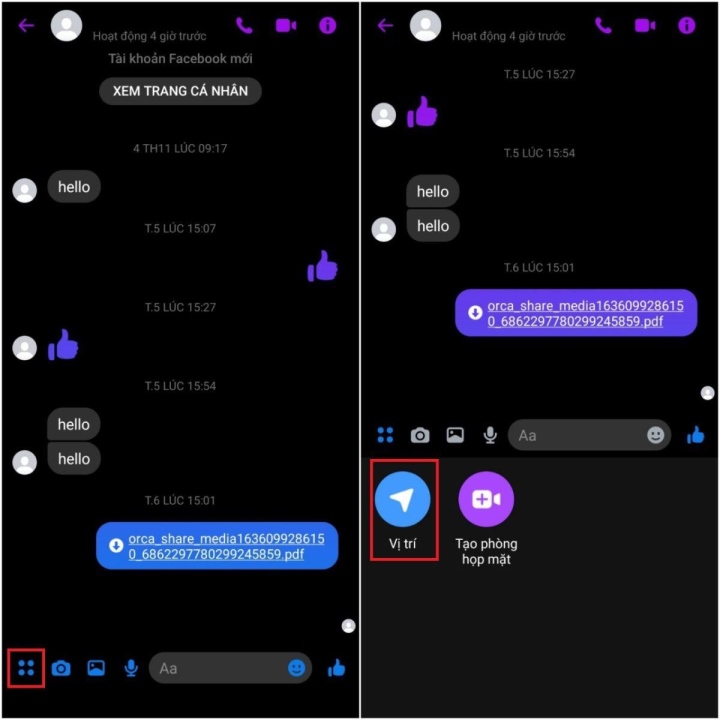 Cách chia sẻ vị trí trên Messenger đơn giản nhất - 2