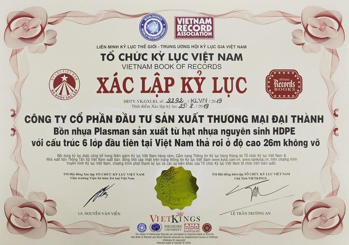 Tân Á Đại Thành tung chính sách bảo hành 1 đổi 1 cho 'siêu bồn nhựa Plasman' - 3