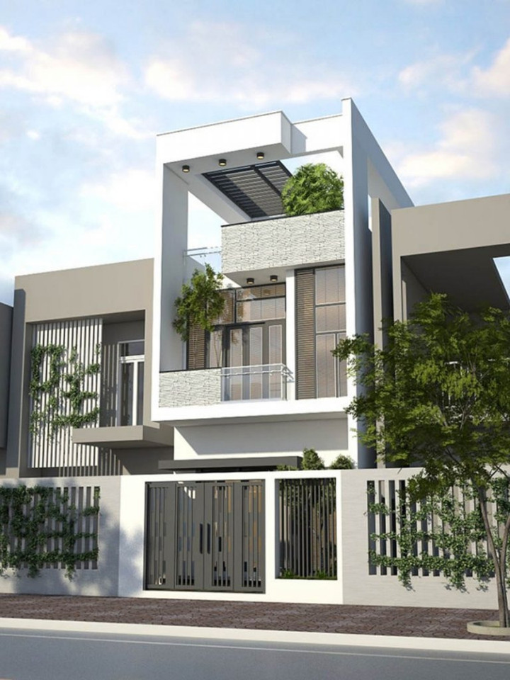 Tham khảo 10 mẫu nhà mái bằng nông thôn đẹp, giá rẻ - 8