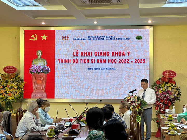 Trường Đại học Kinh doanh và Công nghệ Hà Nội khai giảng khóa đào tạo tiến sĩ - 3