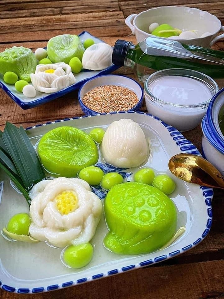 Chị em săn mua bánh trôi hình hoa siêu đẹp mắt cho ngày Tết Hàn thực - 9