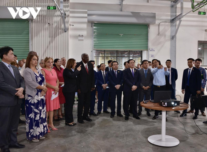 Chủ tịch Quốc hội cắt băng khánh thành, khởi công các nhà máy, KCN tại Cuba - 3