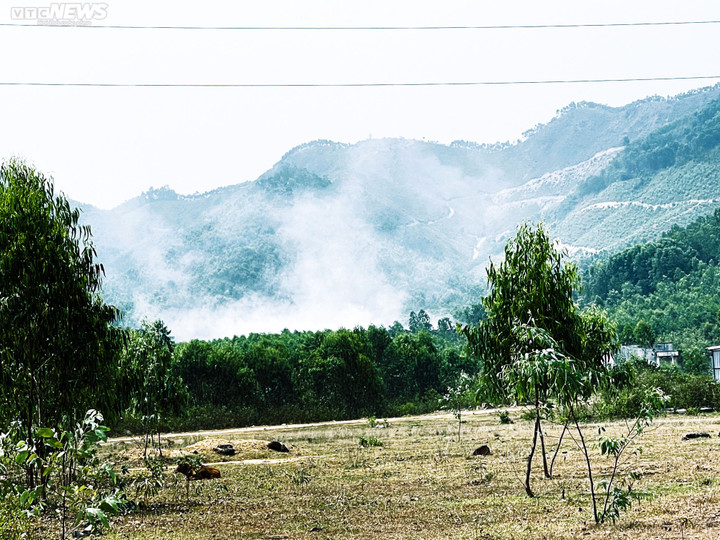  Bình Định: Cháy bãi rác nhiều ngày, người dân sống chung với khói, mùi khét - 1