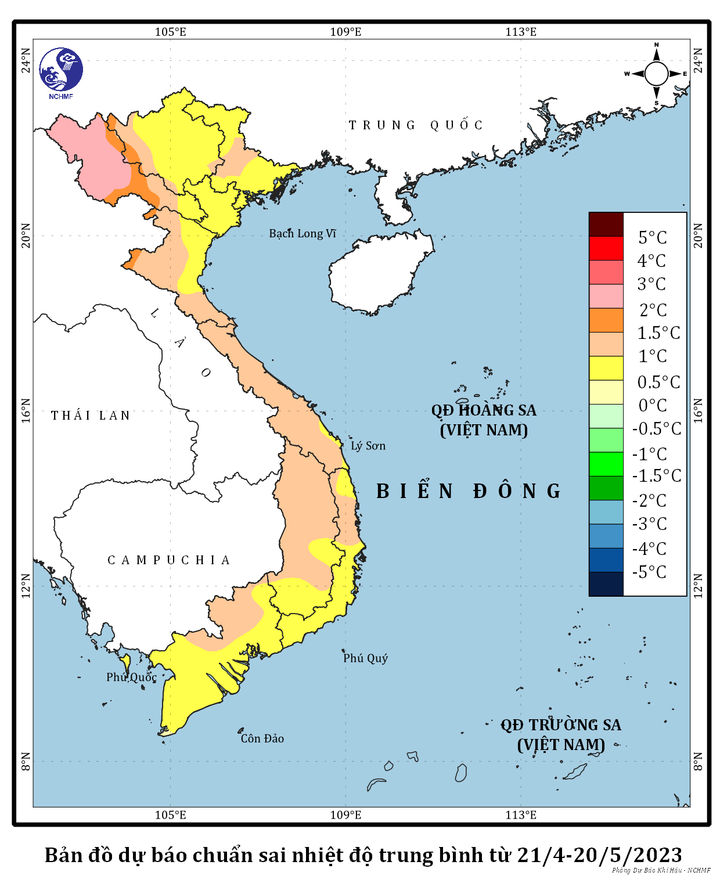 Dịp nghỉ lễ 30/4 và nửa đầu tháng 5 thời tiết cả nước thế nào? - 1