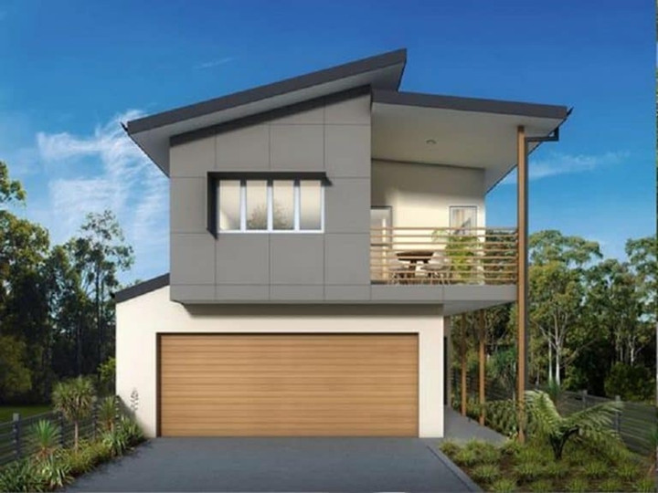 10 mẫu nhà mái lệch 2 tầng vạn người mê - 6