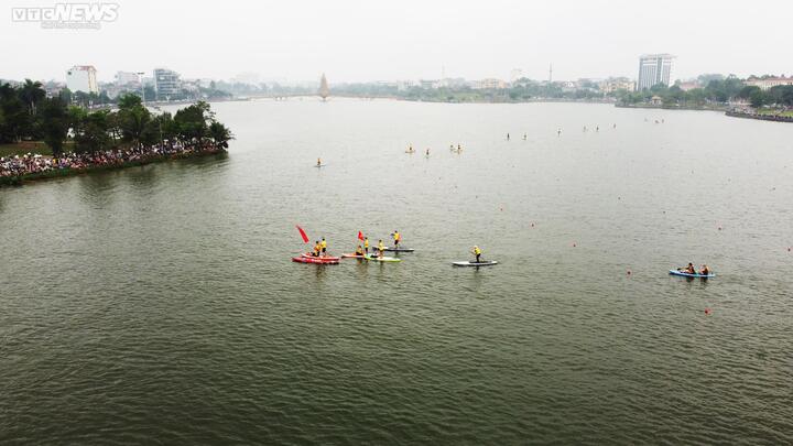 Sôi động giải bơi chải ở Lễ hội Đền Hùng - 4