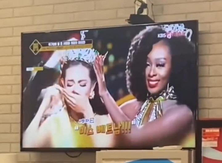 Hoa hậu Thùy Tiên xuất hiện trên đài truyền hình quốc gia Hàn Quốc - 1