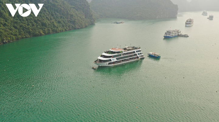 Thu gom 7.000m3 phao xốp trên vịnh Hạ Long - 2