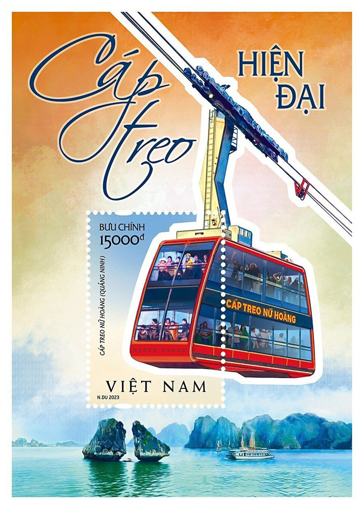 Lần đầu tiên xuất hiện bộ tem về bốn tuyến cáp treo nổi tiếng Việt Nam - 7