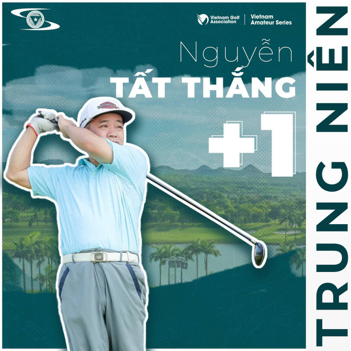 Giải golf Vô địch Trung niên Quốc gia 2023: Nguyễn Tất Thắng dẫn đầu bảng Nam - 1