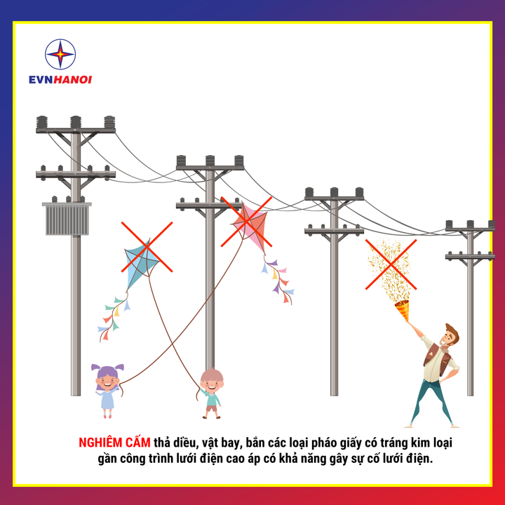 EVNHANOI khuyến nghị khách hàng sử dụng điện an toàn trong dịp lễ - 3