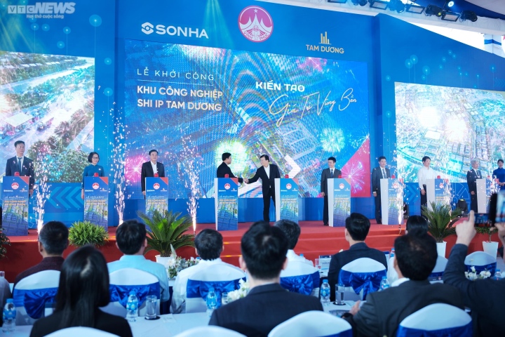 Khởi công khu công nghiệp SHI IP Tam Dương, Vĩnh Phúc hơn 160 ha - 1
