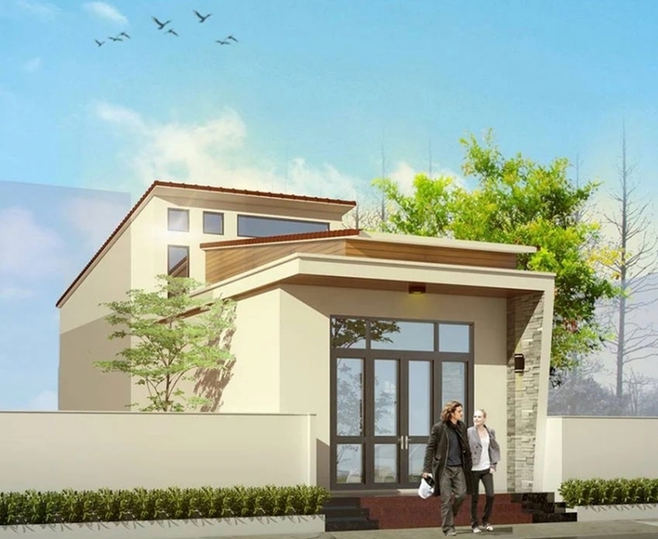 Những mẫu nhà cấp 4 gác lửng đơn giản nhưng cực đẹp - 10
