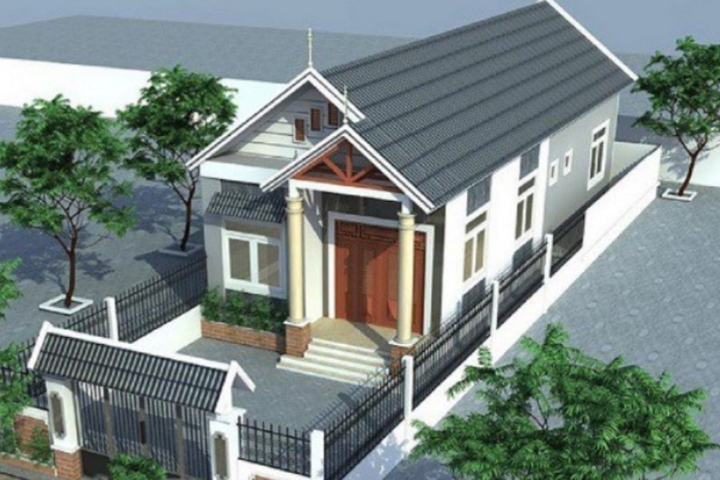 Những mẫu nhà cấp 4 gác lửng đơn giản nhưng cực đẹp - 8