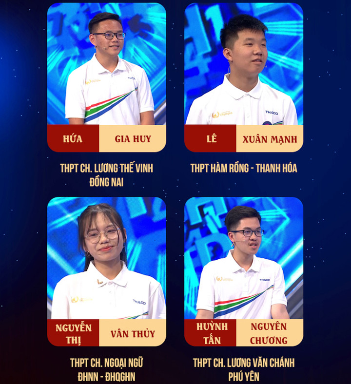 Nam sinh Thanh Hóa chiến thắng tuyệt đối, giành vòng nguyệt quế Olympia - 1