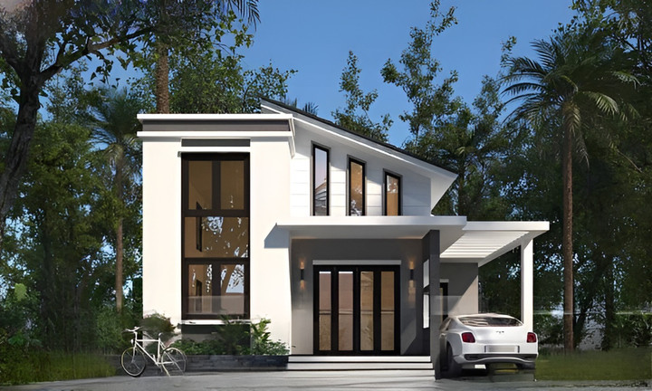 Xu hướng mẫu nhà cấp 4 có 3 phòng ngủ đẹp mắt, tiết kiệm chi phí xây dựng - 9