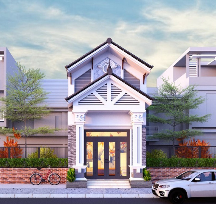 Một số mẫu nhà cấp 4 gác lửng ở nông thôn có chi phí xây dựng thấp - 4