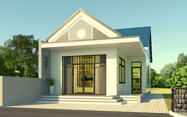 Những mẫu nhà cấp 4 có 2 phòng ngủ đẹp nhất năm 2023 - 8