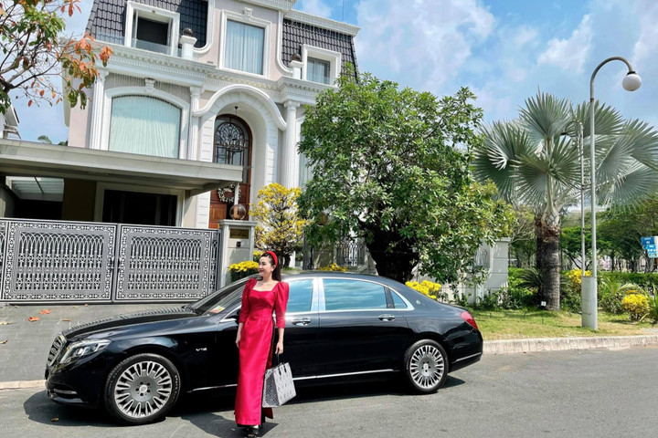 Bảo Thy sống như 'bà hoàng' trong biệt thự rộng lớn với chồng đại gia - 2