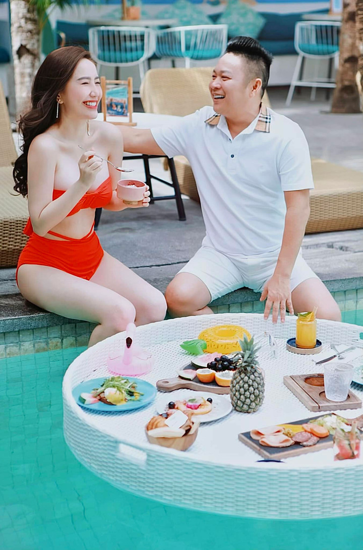 Bảo Thy sống như 'bà hoàng' trong biệt thự rộng lớn với chồng đại gia - 7