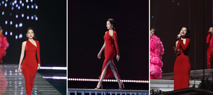 400 kg hành lý đằng sau màn xé váy của Chi Pu tại show Trung Quốc - 3