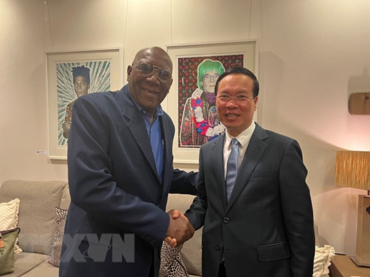 Chủ tịch nước Võ Văn Thưởng tiếp các nhà lãnh đạo Anh và Cuba - 3