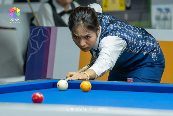 Ngắm nhan sắc kiều diễm của nữ hoàng billiards Campuchia gây sốt SEA Games 32 - 2