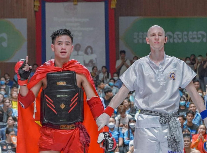 Võ sĩ Việt Nam tung cước cực nhanh hạ gục đối thủ, giành HCV SEA Games - 1