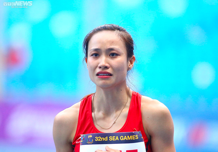 Nhanh hơn đồng đội 1 chớp mắt, Mỹ Tiên oà khóc khi giành HCV SEA Games 32 - 7