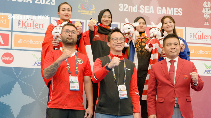 Tranh cãi đến suýt đánh nhau với đội Việt Nam, VĐV Indonesia đòi được HCV - 1